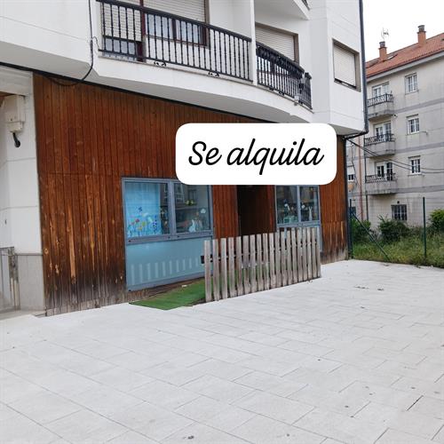 ALQUILER LOCAL ACONDICIONADO CON TERRAZA